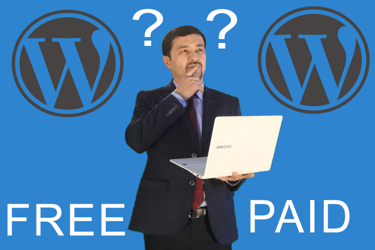 wordpress free theme versus paid theme